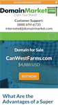 Mobile Screenshot of canwestfarms.com